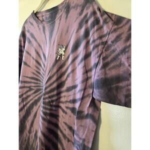 Eighty Eight Astronaut Spaceman Tie Dye Black Maroon Size Adult XL Short Sleeve
